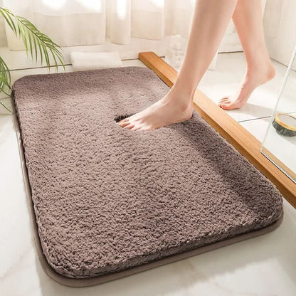 Cloudelle Bath Mat | Ultra-Soft Microfiber, Non-Slip, Highly Absorbent 5