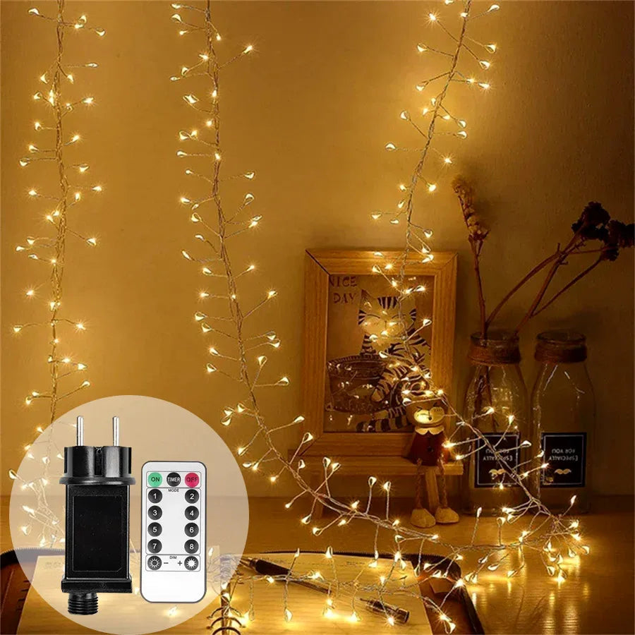Clustra - Plug-In Outdoor Led String Lights