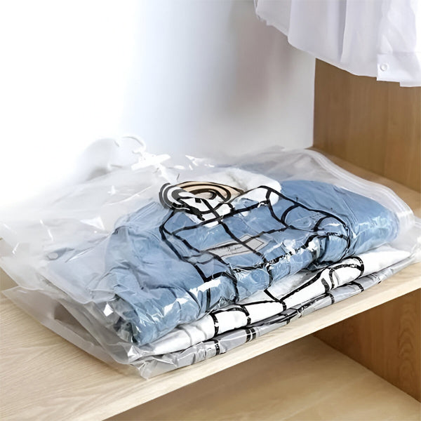 CompressoBag - Hanging Vacuum Storage Bags