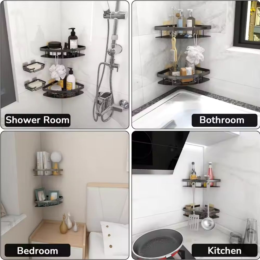 Cornera - Self-Adhesive Corner Shower Caddy