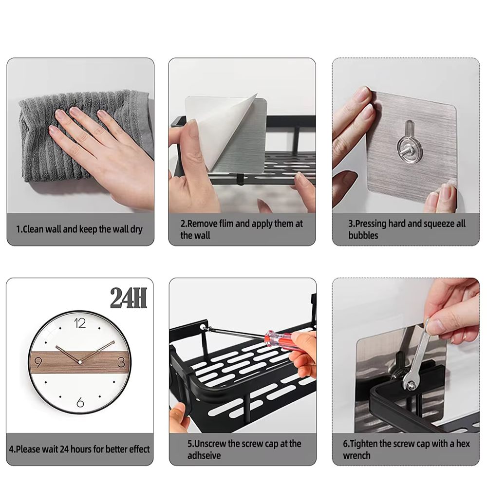 Cornera - Self-Adhesive Corner Shower Caddy