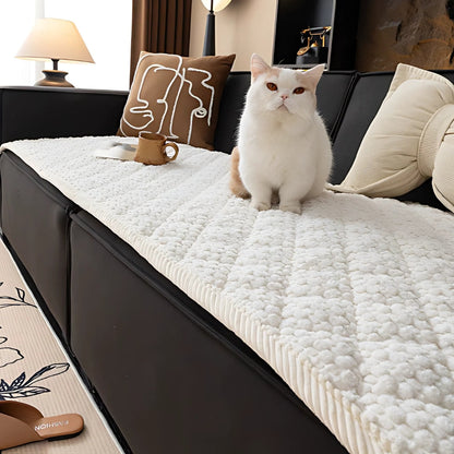 CozyCouchGuard - Quilted Dog Sofa Cover