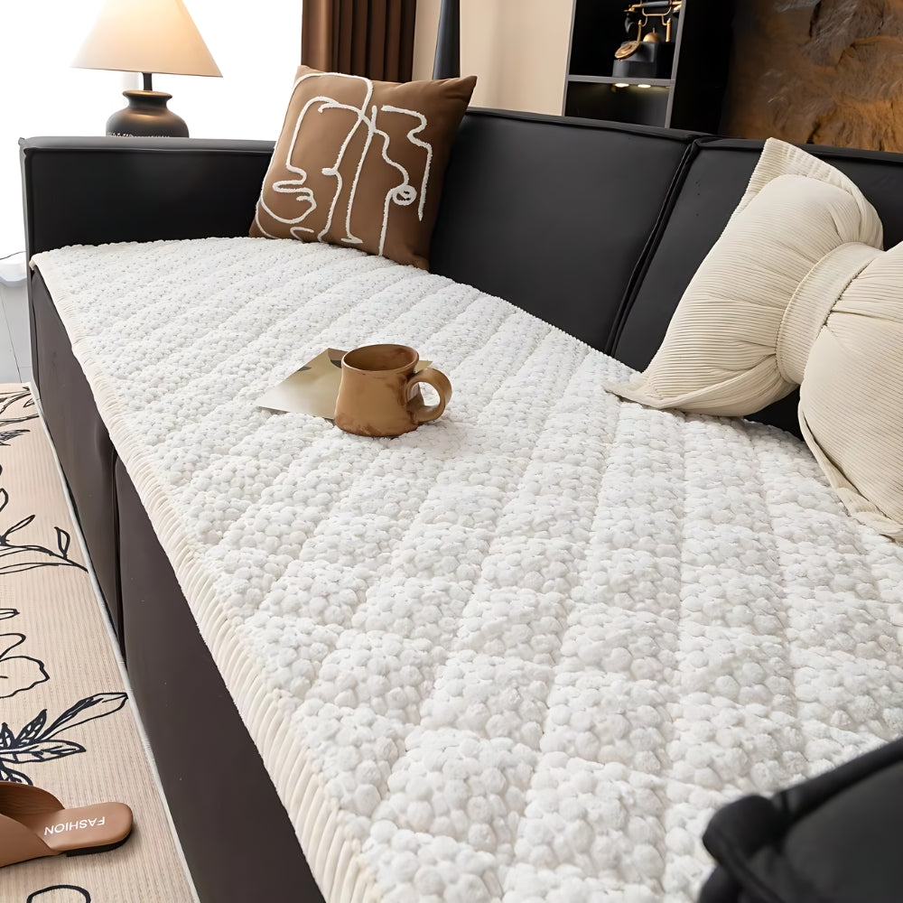 CozyCouchGuard - Quilted Dog Sofa Cover
