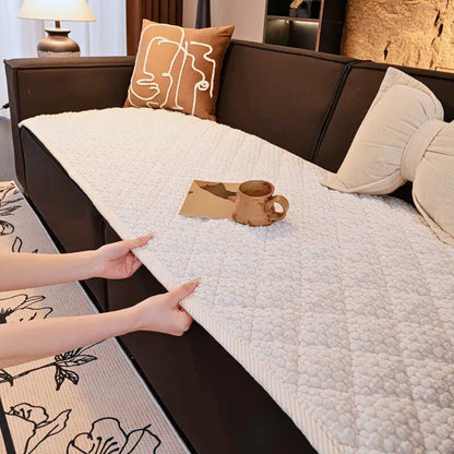 CozyCouchGuard - Quilted Dog Sofa Cover