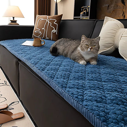 CozyCouchGuard - Quilted Dog Sofa Cover