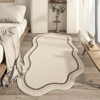 Crea Area Rug | Irregular Shape, Non-Slip Polyester 0