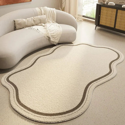 Crea Area Rug | Irregular Shape, Non-Slip Polyester 2