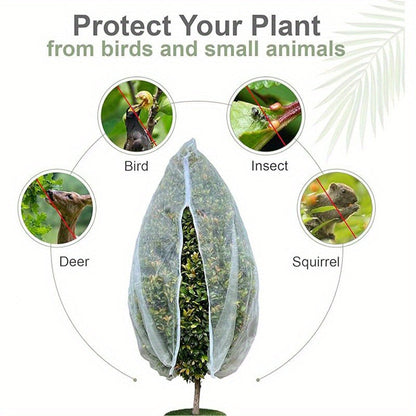 CrispShield Fruit Protection Bags | Breathable Mesh, Adjustable Drawstring 4
