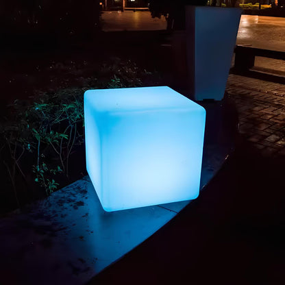 CubiGlow Solar Garden Light | Weather-Resistant, Remote-Controlled LED 6