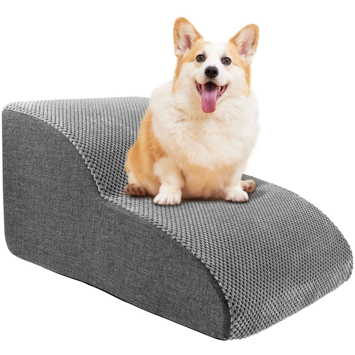 Cuddle Dog Steps for Bed | Joint-Friendly Foam, Non-Slip Base, Washable Cover 2