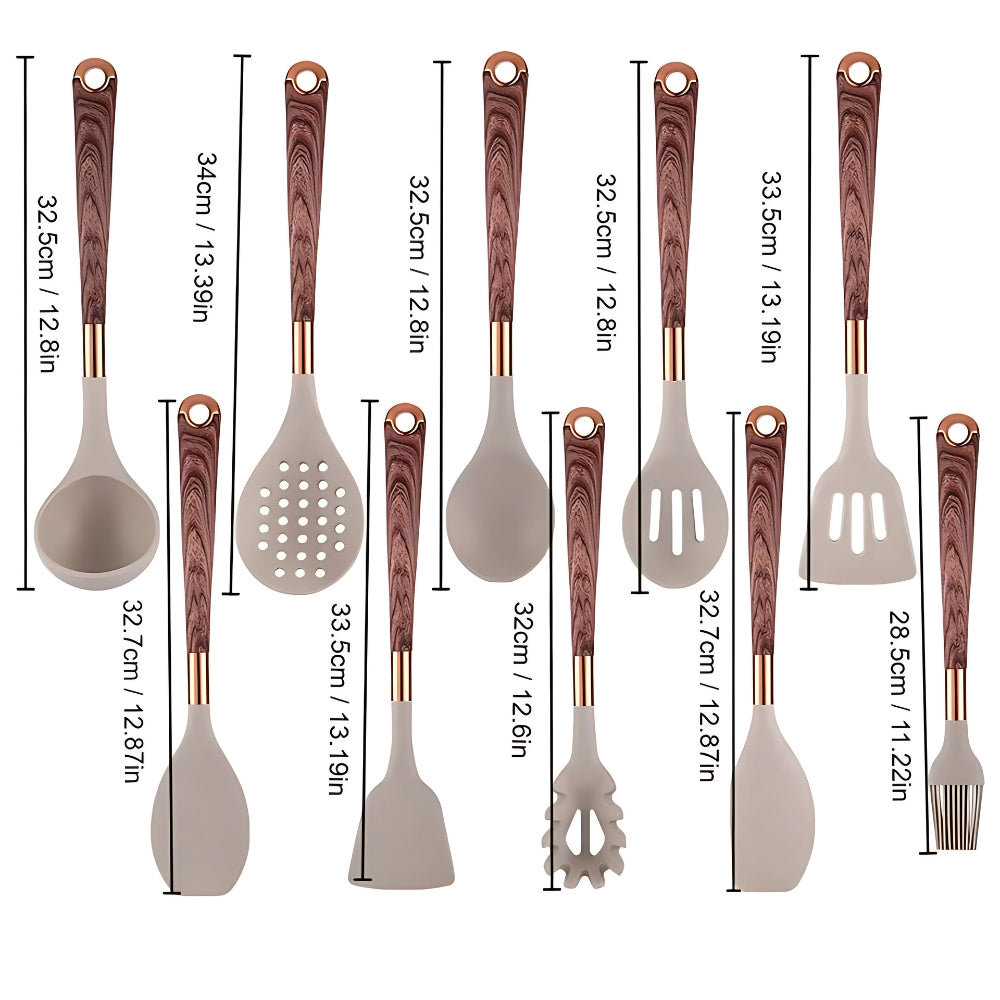 Culinara - 10 Piece Kitchen Utensil Set