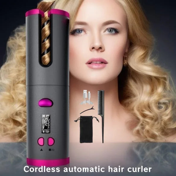 CurlWave - Cordless Automatic Hair Curler