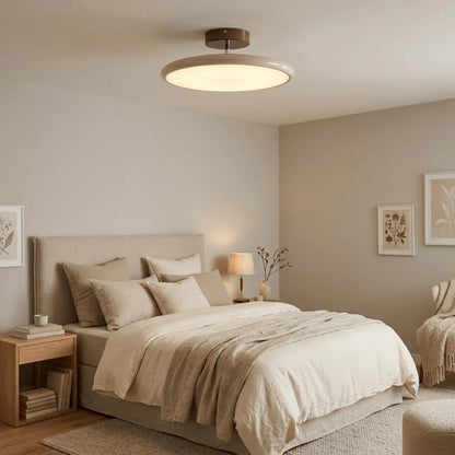 Dara Adjustable Ceiling Light Fixture | Minimalist LED Design, Soft Beige or Green 1