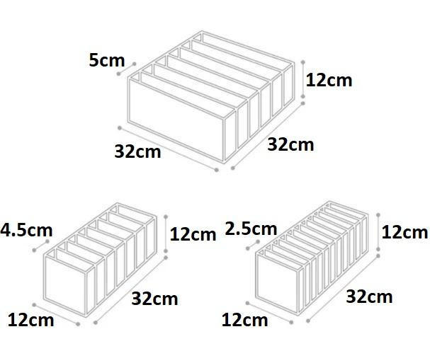 DrawerTidy - Mesh Drawer Organizer