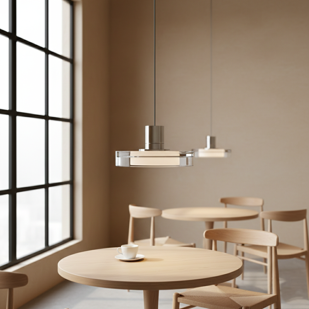 Elva Modern Glass Pendant Light | Kitchen Pendant Lighting 6