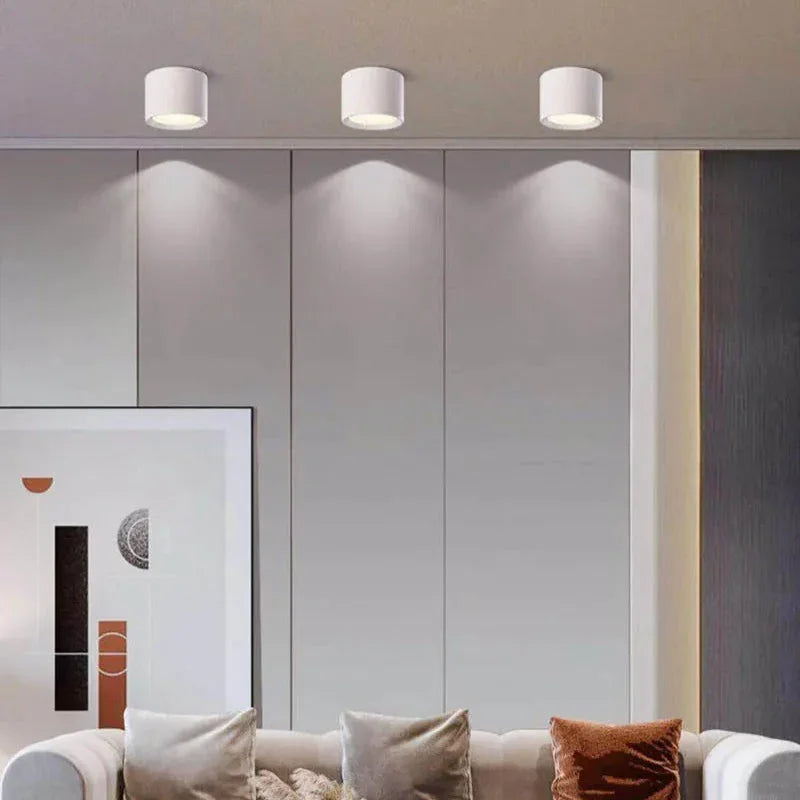Elysian LED Downlight | Adjustable Surface Mount, Durable Aluminum, Tri-Colour Options 3