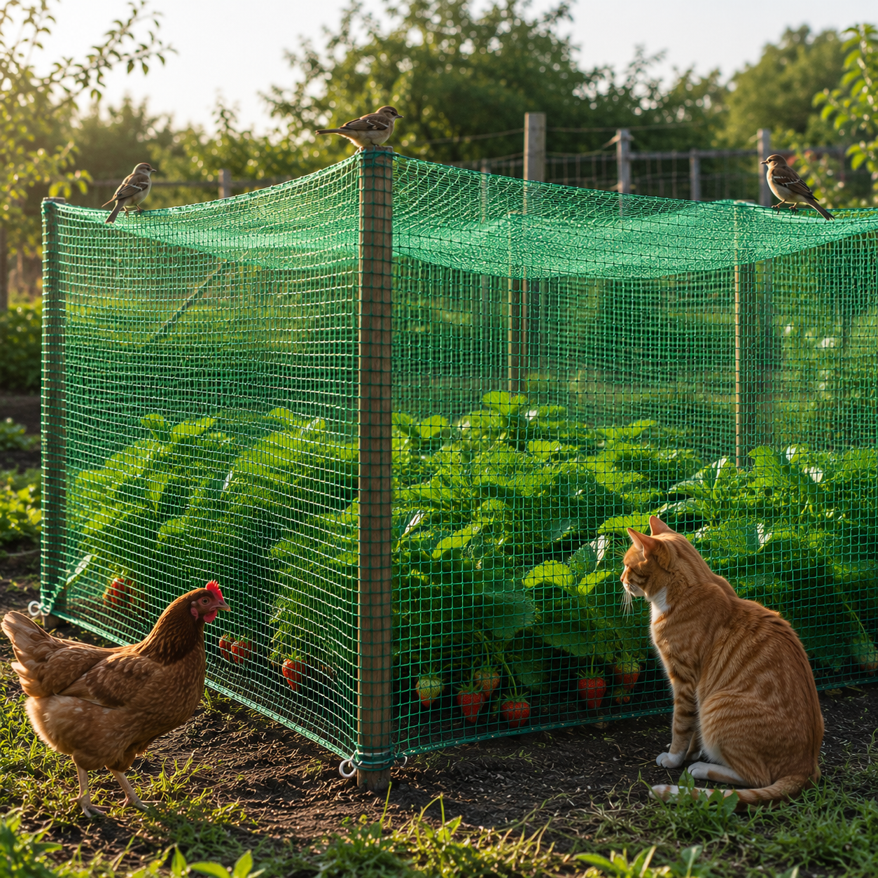 Farma Bird Netting | UV-Resistant, Durable Orchard Protection 6