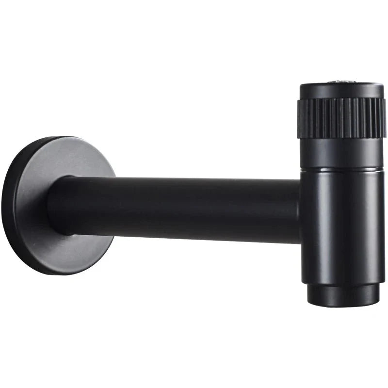 FlowTap Wall Mount Faucet | Modern Stainless Steel, Matte Black Finish 0
