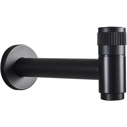 FlowTap Wall Mount Faucet | Modern Stainless Steel, Matte Black Finish 0