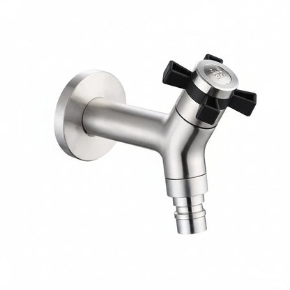 FlowTap Wall Mount Faucet | Modern Stainless Steel, Matte Black Finish 13