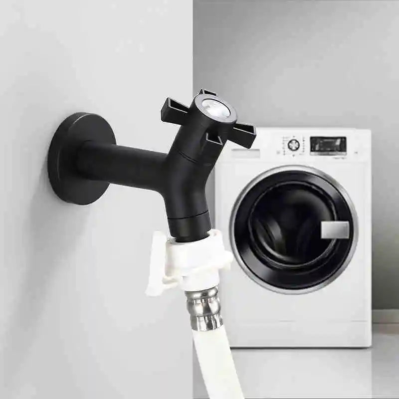 FlowTap Wall Mount Faucet | Modern Stainless Steel, Matte Black Finish 3
