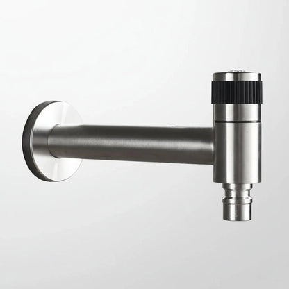 FlowTap Wall Mount Faucet | Modern Stainless Steel, Matte Black Finish 6