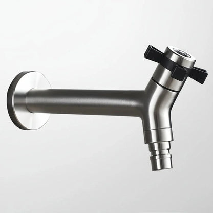 FlowTap Wall Mount Faucet | Modern Stainless Steel, Matte Black Finish 7