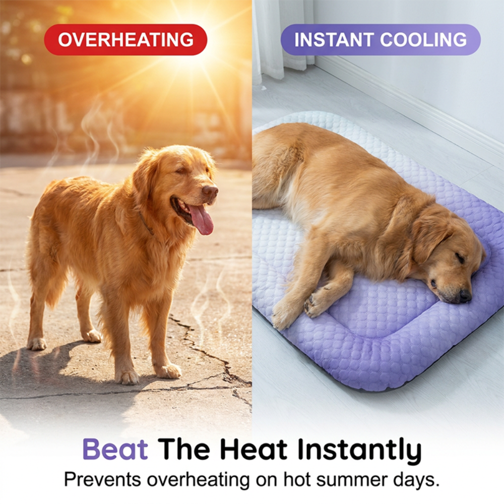 FrostRest - Breathable Indoor Pet Cooling Mat