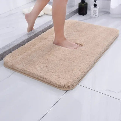 Fuzzy Bath Mat | Ultra-Soft Microfiber, Non-Slip, Highly Absorbent 6