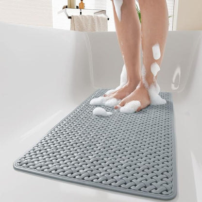 Glimmer Bathtub Mat | Non-Slip, Antibacterial PVC for Safety 0