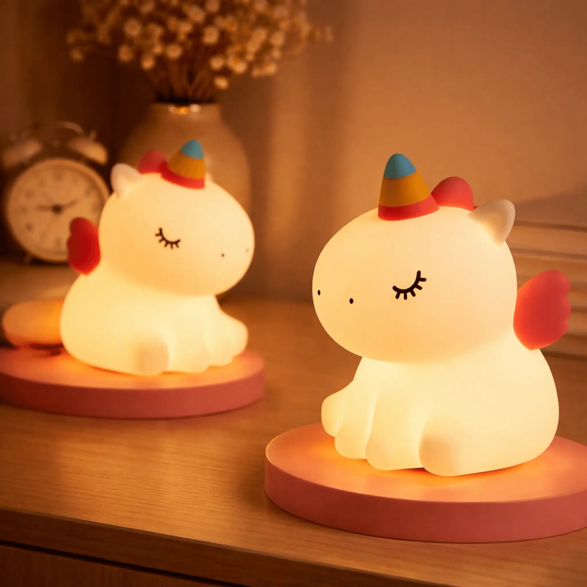 GloPals Night Light | Soft Silicone, Rechargeable with 3 Brightness Levels 10