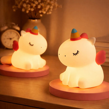 GloPals Night Light | Soft Silicone, Rechargeable with 3 Brightness Levels 10