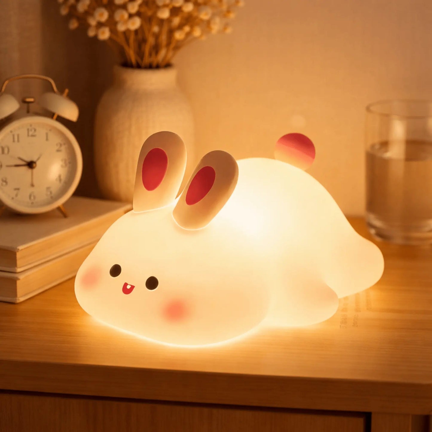 GloPals Night Light | Soft Silicone, Rechargeable with 3 Brightness Levels 12