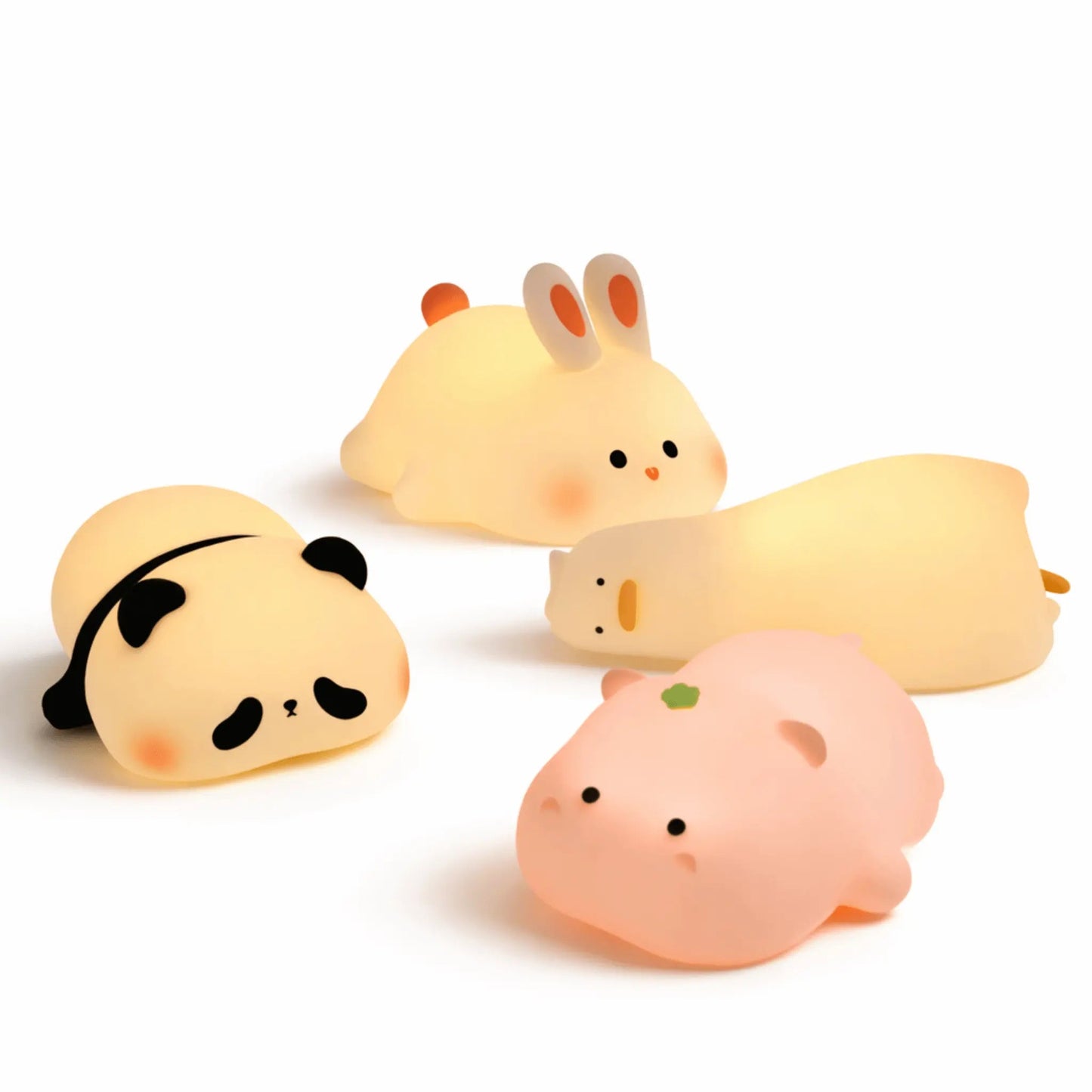 GloPals Night Light | Soft Silicone, Rechargeable with 3 Brightness Levels 7