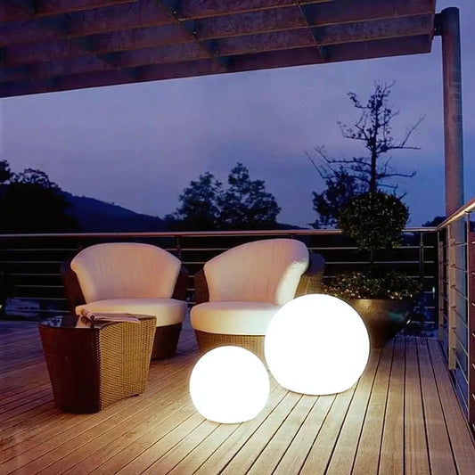 GlowSphere - Spherical Outdoor Patio Light