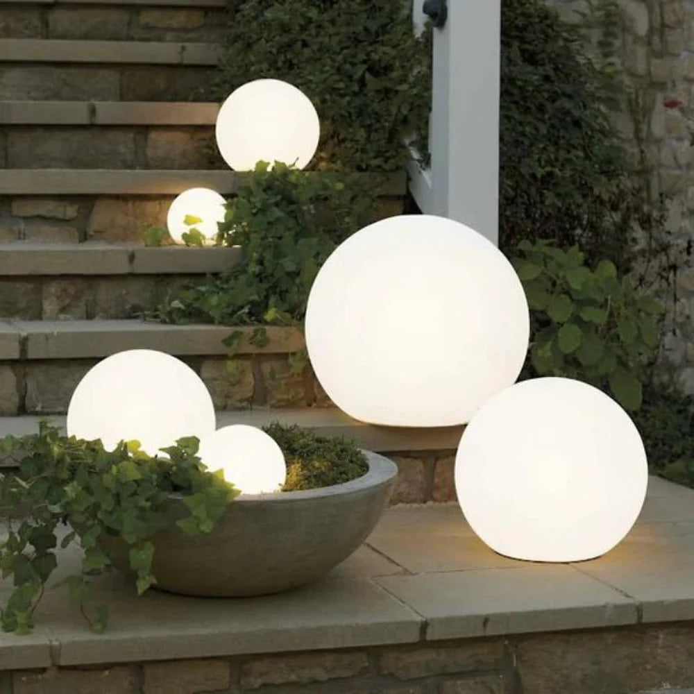 GlowSphere - Spherical Outdoor Patio Light