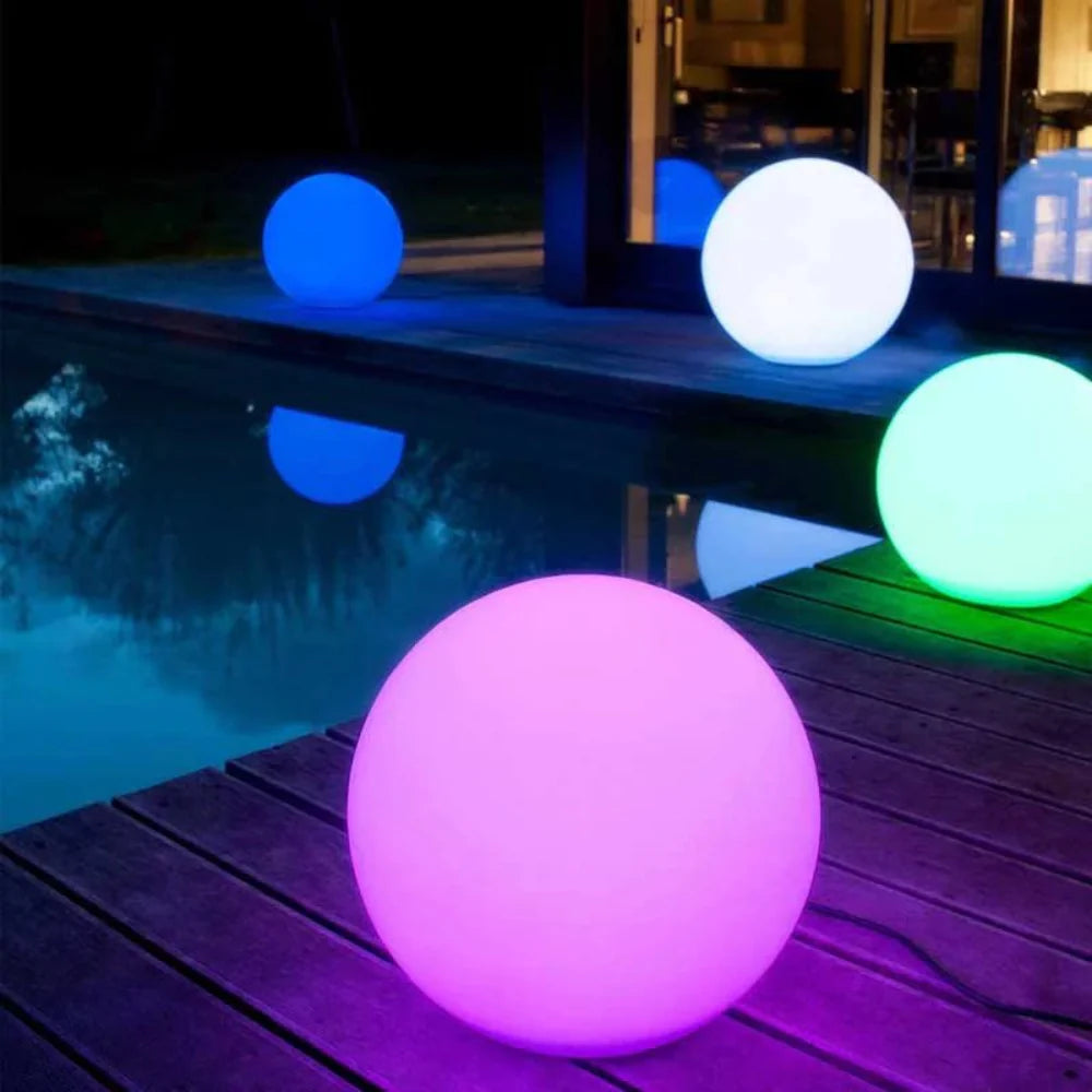 GlowSphere - Spherical Outdoor Patio Light