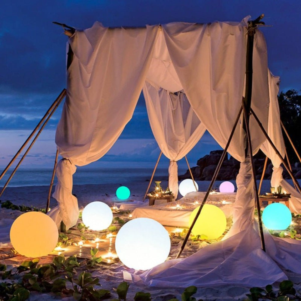 GlowSphere - Spherical Outdoor Patio Light