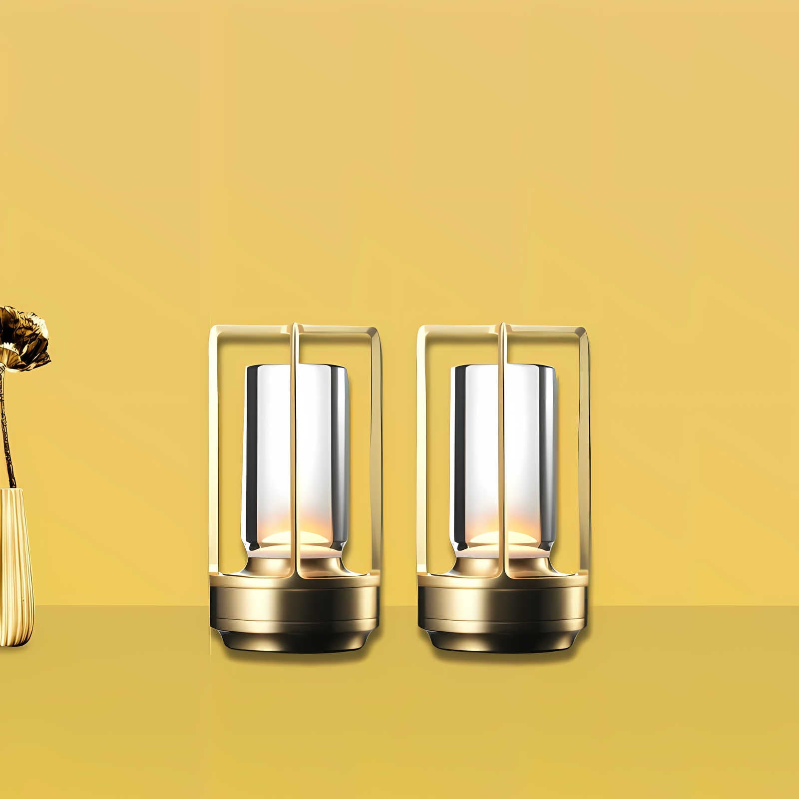 Glowara - Cordless Tabletop Lantern Lamp