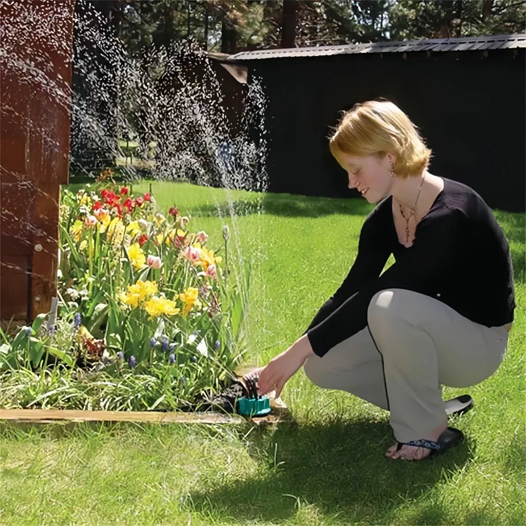 Haven Bloom Sprinkler | Multi-Nozzle, 360-Degree Garden Irrigation System 5