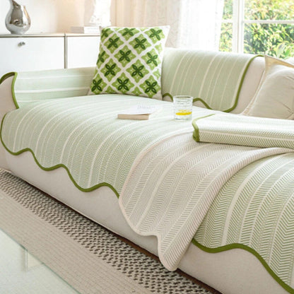 HerringToss - Herringbone Pattern Sofa Cover