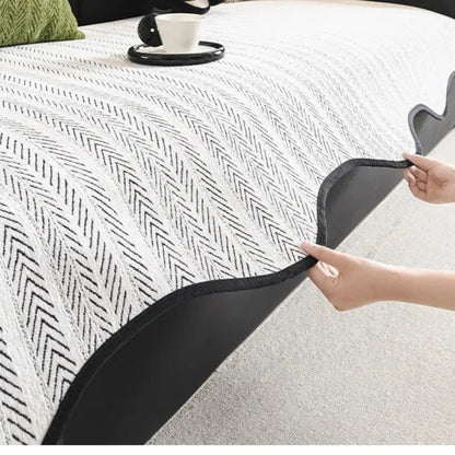 HerringToss - Herringbone Pattern Sofa Cover