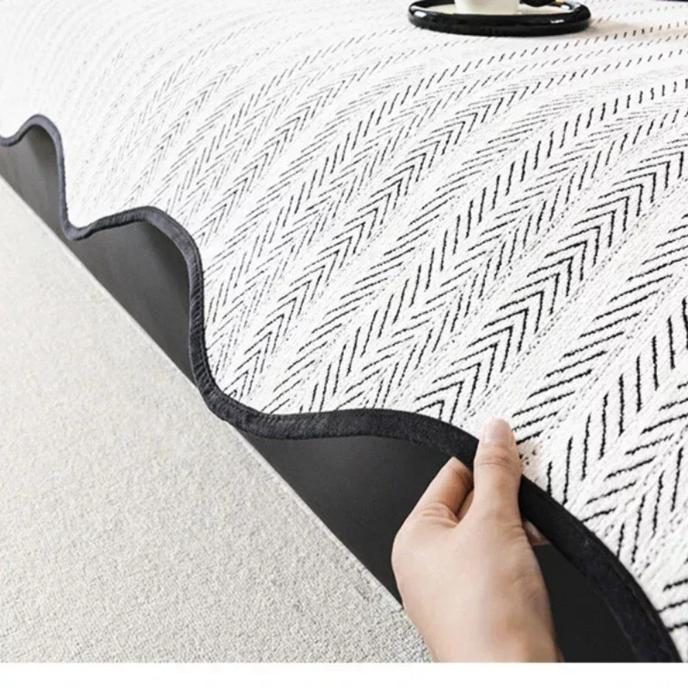 HerringToss - Herringbone Pattern Sofa Cover