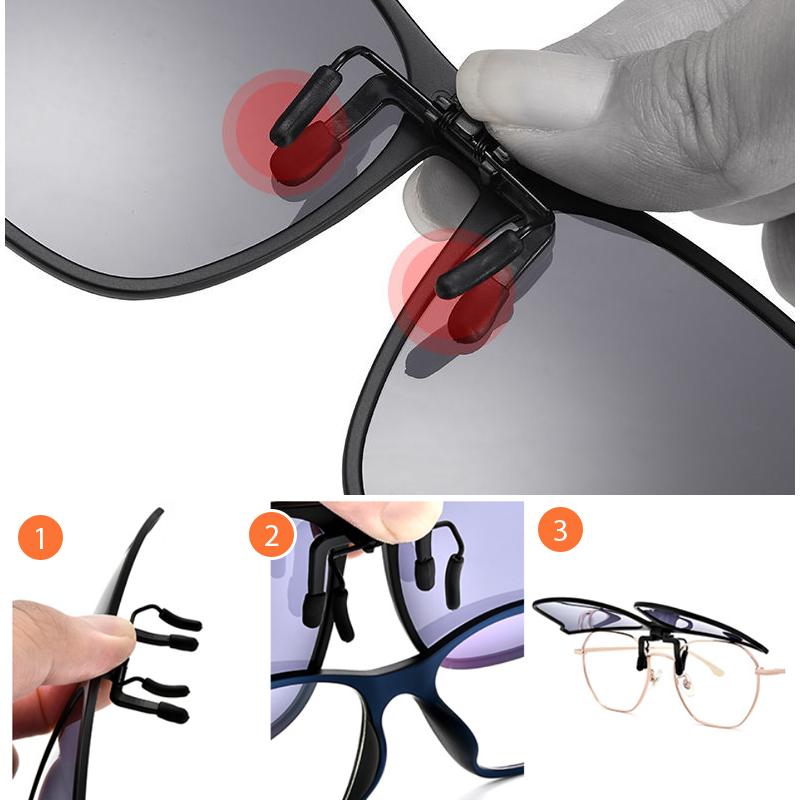 Klipto - Polarized Clip On Sunglasses