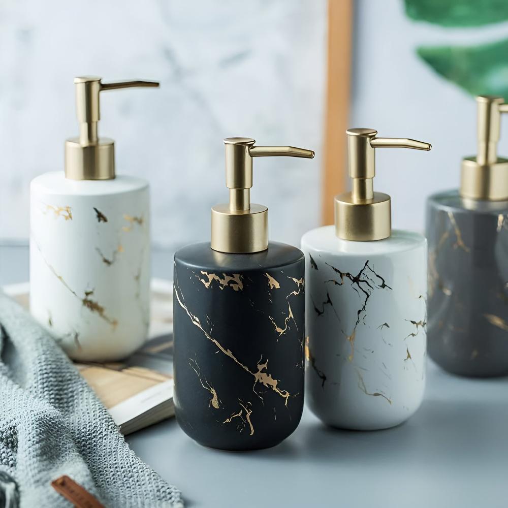 Lavaro - Veined Pattern Liquid Soap Dispenser