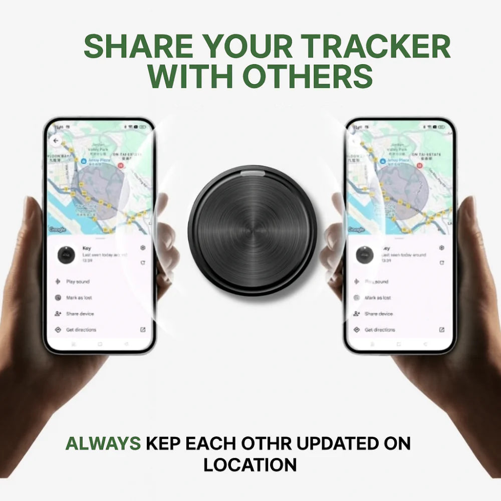 Locatix - Compact Round Bluetooth Item Tracker