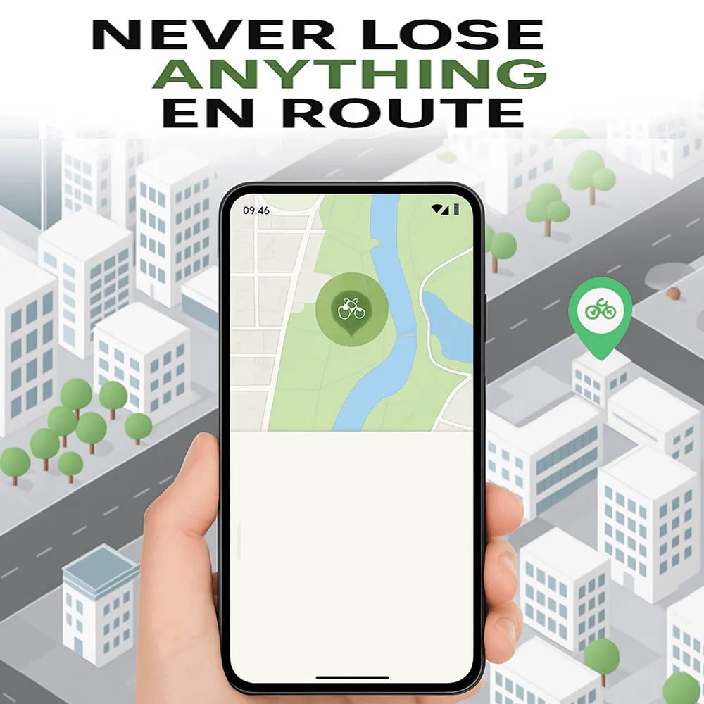 Locatix - Compact Round Bluetooth Item Tracker