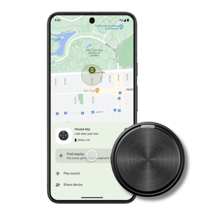 Locatix - Compact Round Bluetooth Item Tracker