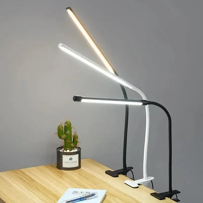 LumiBend - Flexible Gooseneck LED Clip-On Lamp