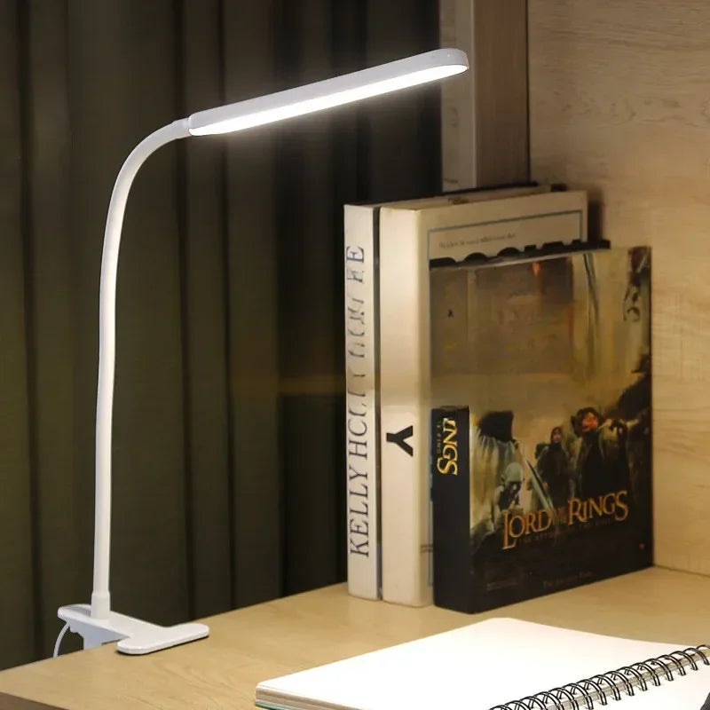LumiBend - Flexible Gooseneck LED Clip-On Lamp